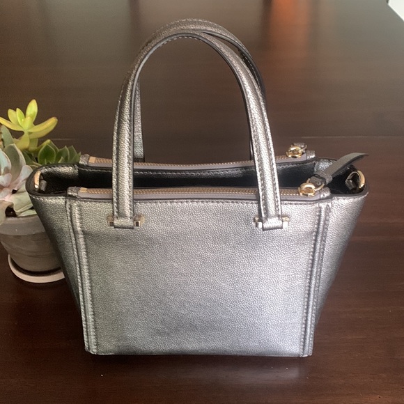 Kate Spade Small Leather 3-Compartment Convertible Tote - Picture 3 of 13